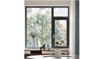 European Style Tilt and Turn Aluminium Windows with Steel Frames and Stainless Steel Screens1