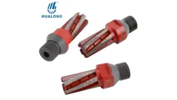 2025 Masonry Wet Core Segmented Diamond Finger Drill Bits for Granite Stone CNC Machine1