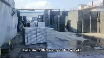 GMT pallet fiber pallet with steel edge