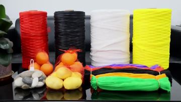 PE Extruded Packaging Net Bags Roll Wholesale 