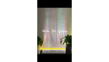 water ripple wall light