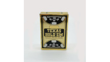 Custom Gold PVC Poker Playing Cards with Waterproof Sublimation Print1