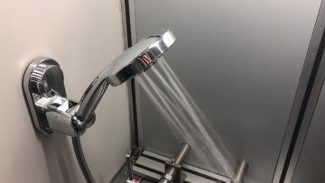 SH-2340 Hydro ABS Cheap Handle 5 Functional Bath Aqua Shower Hand Spray1