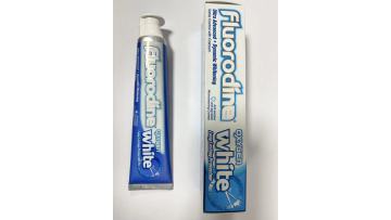 fluorodine oxygen white