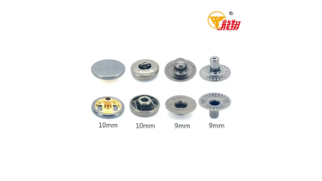 655# Mini Embossed Brass Snap Fastener