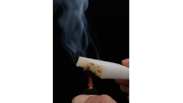 BS585 flame retardant test
