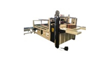 Hot sale Semi-automatic corrugated carton box gluer machine1