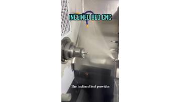 Inclined bed cnc