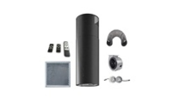 Major Kitchen Appliances Curved Tubular's Cooker Hood Extractor Cooker Hood Kitchen Vent ISLAND Range Hood Chimney1