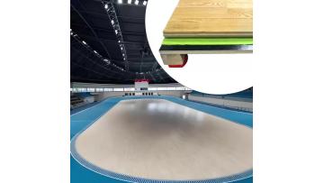 Sports wooden floor for roller skating court