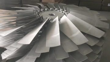 Aluminum fan impeller