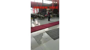 Cold and warm cotton door curtain manufacturing