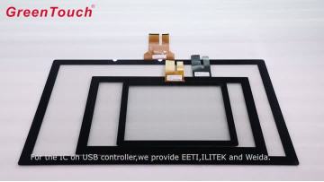 Capacitive touch screen