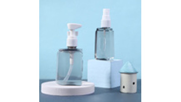 Small Refillable Liquid Container Cosmetic Plastic Mini Travel Spray Bottle Set1