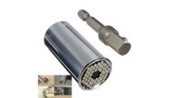 Universal Torque Wrench Head Set Socket Sleeve 7-19mm11-32mm Power Drill Ratchet Bushing Spanner Key Magic Multi Hand Tools1