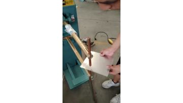 Video during the machine process