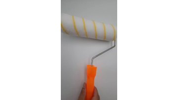 Plastic handle decorative paint brush roller brushes1