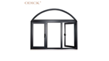 Modern tall arched windows thermal break double/ triple pane factory style windows casement window for home1