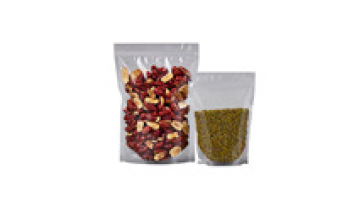 China Custom Mini Printed Stand Up Clear Transparent Plastic Snack Nut Spice Chili Food Packaging Zip Pouches Doypack Zipper Bag1