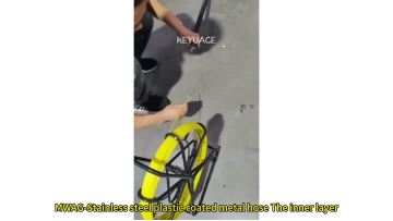 MWAG Stainless Steel Plastic - Coated Cable Protection Hose