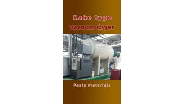 vacuum rake dryer