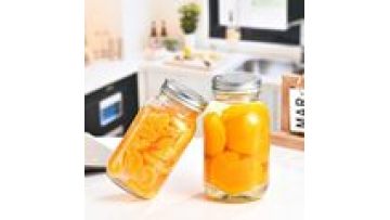 Hot Sales: 33oz Clear Glass Mason Jars with Lid - Perfect for Jam, Kimchi, Honey & Canned Foods1