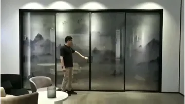 Linkage Door Open in Different Way with Fixed Sliding Door Roller1