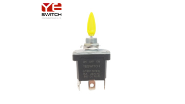 YESWITCH HT802 Double Pole ON-OFF-ON Toggle Switch