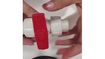 PVC Double Union Ball Valve