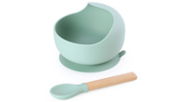 Supplies Food Feeding Suction Training Bowl Silicone Tableware Feeding Set Silicone Baby Plate Bowl for Toddler1