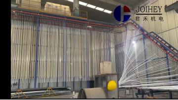 Vertical powder coating line 1