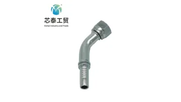 Price Factory Directly Mechanical Hydraulic Parts Jic Female Hydraulic Hose End Fittings Hydraulic Connector Elbow Pipe Fitting1