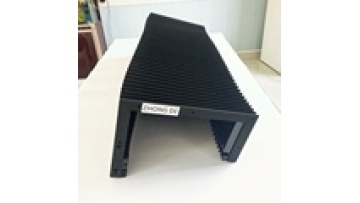 German Customer Custom-made Bellows Cover for cnc lathe1