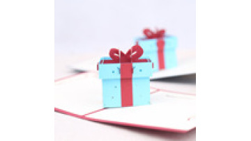 Hot Sale: Creative Kawaii Gift Box Surprise Birthday Invitation Card1