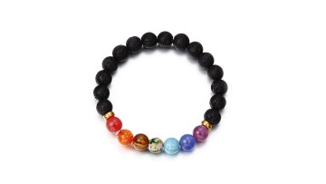 Lava Stone Jewelry crystals healing stones bracelet1