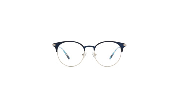 Stainless Steel Eyeglasses Unisex Vintage Round Metal Frame Glasses1