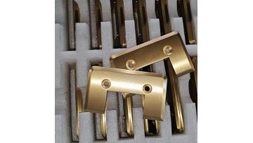 B322C1SJ Beveled 90 Degree Solid Brass Bathroom Door Hinges