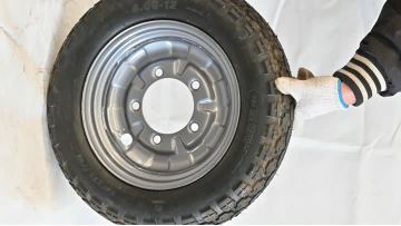 400-12 Dome Wire Tire