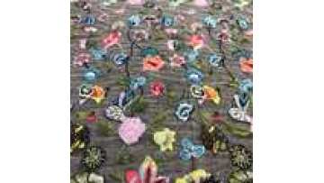 2023 new arrival wholesale price net lace fabric embroidery fabric lace multi color1