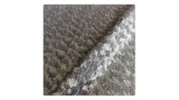 wholesale designer stretch mesh 3mm sequin fabric metal  sequin stretch mesh lace fabric1