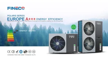 Europe Air Source Heating Cooling Heat Pump ERP a+++ R290 8kw to 18kw1