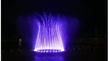circle dancing fountain