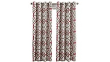 American Style Foil Shiny Printed Floral Blackout Curtain Design Ring Top Grommet Metallic Blackout Curtain For The Living Room1