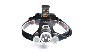 Brightest Led Headlamp XML T6 18650 Head Lights Torch High Power Zoom Rechargeable Battery Camping Black Head Lamps1