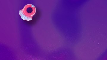 Diamond swimming tube