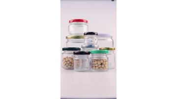 round glass jar