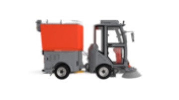 R-CX1800F New Style Factory Wholesale 48v Ride-On Electric Road Sweeper Machine New Condition for Street Cleaning1