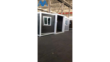 Henan Jinming expandable container house new design high quality steel structure frame full display