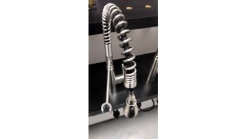 Brass Single Lever Kitchen Faucet