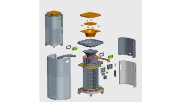 Home appliances. Shell injection mold